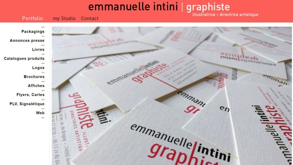 Graphiste Annecy Emmanuelle Intini